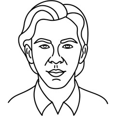 Portraits Drawing Line Art