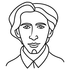 Portraits Drawing Line Art