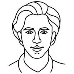 Portraits Drawing Line Art
