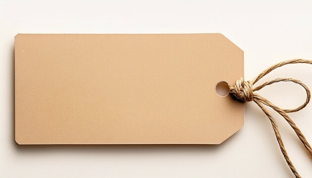 blank price tag