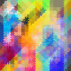 Colorful splashed abstract background. Splash effect and camouflage. Splattered backdrop.