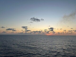 Fototapeta premium Sunset on the ocean