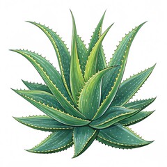 Fototapeta premium cannabis leaf isolated on white