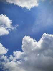 Sky with Clouds: Natural Background