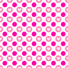 seamless pattern with circles