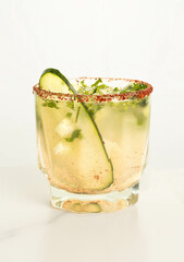 pickle fresh drink with chilly edge