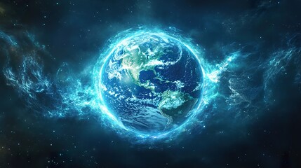 Earth in cosmic energy field