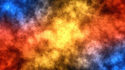Abstract colorful smoke explosion background. Possible use for graphic design