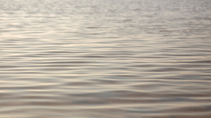 ripples on the water