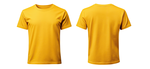 Mustard Yellow Blank T-Shirt