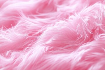 Minimalistic Soft Pink Fluff Closeup for Decorative Banners and Clean Backgrounds