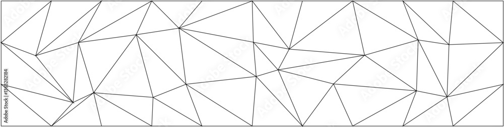 Poster abstract geometric chaos pattern for modern design projects and backgrounds.