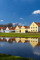 Zabori village monument reserve, Southern Bohemia, Czech Republic