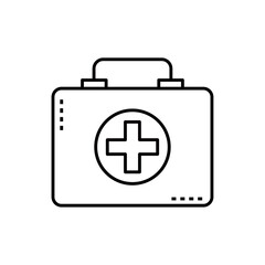 First Aid Kit Icon line