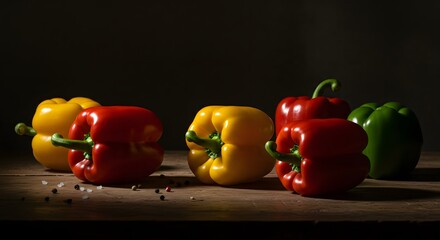 Fresh Vegetables in Outdoor Market Setting