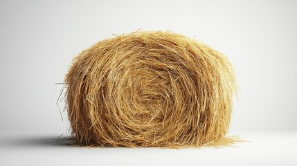 Round bale of straw (3)