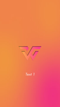 Elegant Waves Vertical Logo Reveal 162