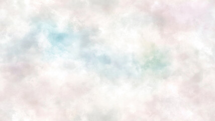 Obraz premium Watercolor digital paper, rainbow colors gradient, water colour background textures, bright pastel printable watercolor texture