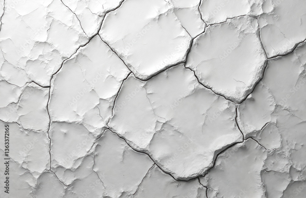 Poster white cracked stone texture background, high resolution close-up. surface, cracks, lines, natural st