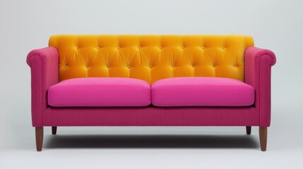 Vibrant furniture design chaos at upholsterers furniture factory modern setting high-quality content