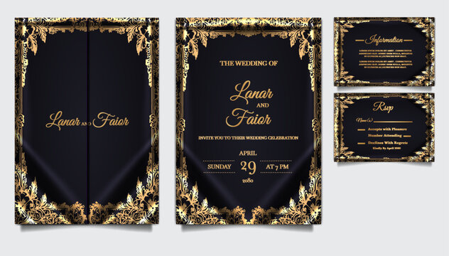 invitation wedding luxury