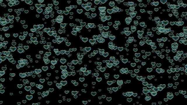 Burbujas Corazón 01 B Lluvia