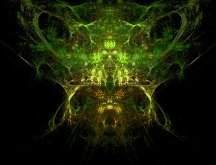 Imaginatory fractal abstract background Image