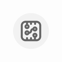 connection hardware icon sign vector