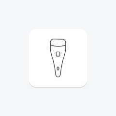 Ultrasonic Lip Care Device, vector, pixel perfect, illustrator file