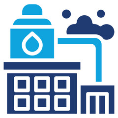 Obraz premium Gas Production icon