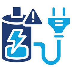 Obraz premium Low Battery icon