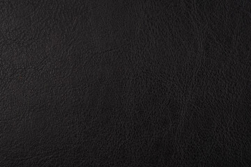 Black leather texture backgorund. Leather as a backdrop