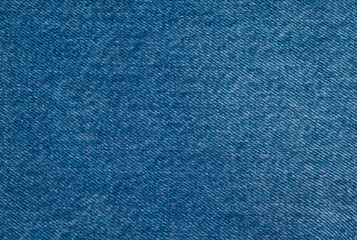 Classic Blue Denim Fabric Background. Jeans texture backdrop.