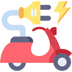 Electric Motorcycle icon