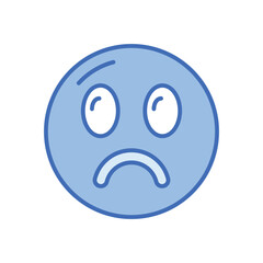 Fototapeta premium Upset Vector icon