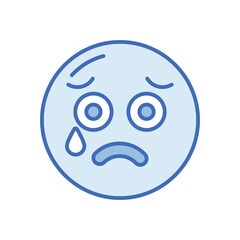 Obraz premium Disappointing Vector icon
