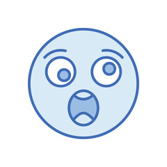 shocked Vector icon