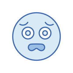 scared Vector icon