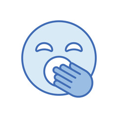 yawning Vector icon