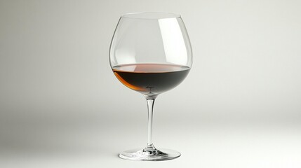 Red Wine in a Crystal Glass