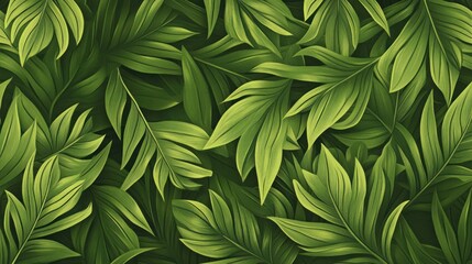 Lush green tropical leaf background.