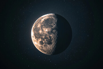 Fototapeta premium People are swimming in a lake with mountains in the background