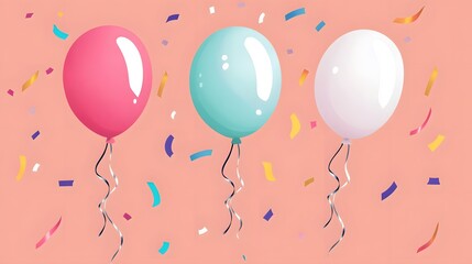 Elegant Silver Foil Party Balloons for Colorful Party Decorations and Celebrations