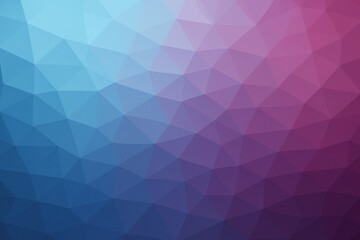 Obraz premium Polygonal gradient pattern in blue and purple