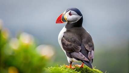 atlantic puffin or common puffin