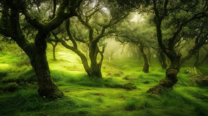 Obraz premium nature reserve - generated AI