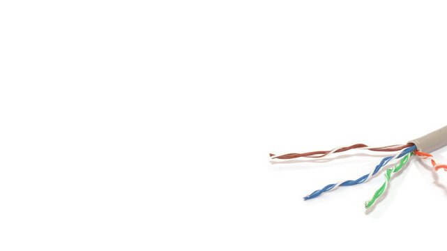 UTP cable video clip