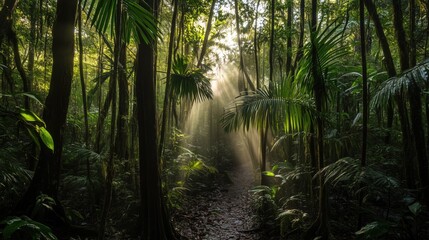 rainforest - generated AI
