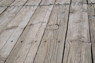 texture of wooden old boards on the floor, photo