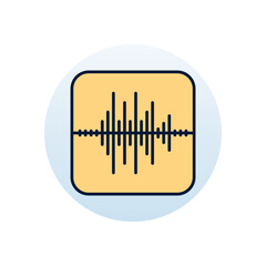 Voice Recording Vector icon
